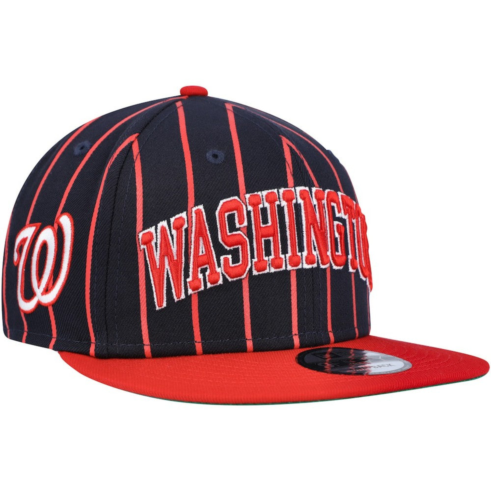 Washington Nationals New Era City Arch 9FIFTY Snapback Hat - Navy/Red Hats