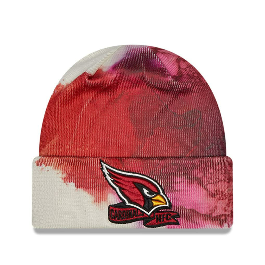 Arizona Cardinals New Era 2022 Sideline Ink Dye Cuffed Knit Hat Cardinal