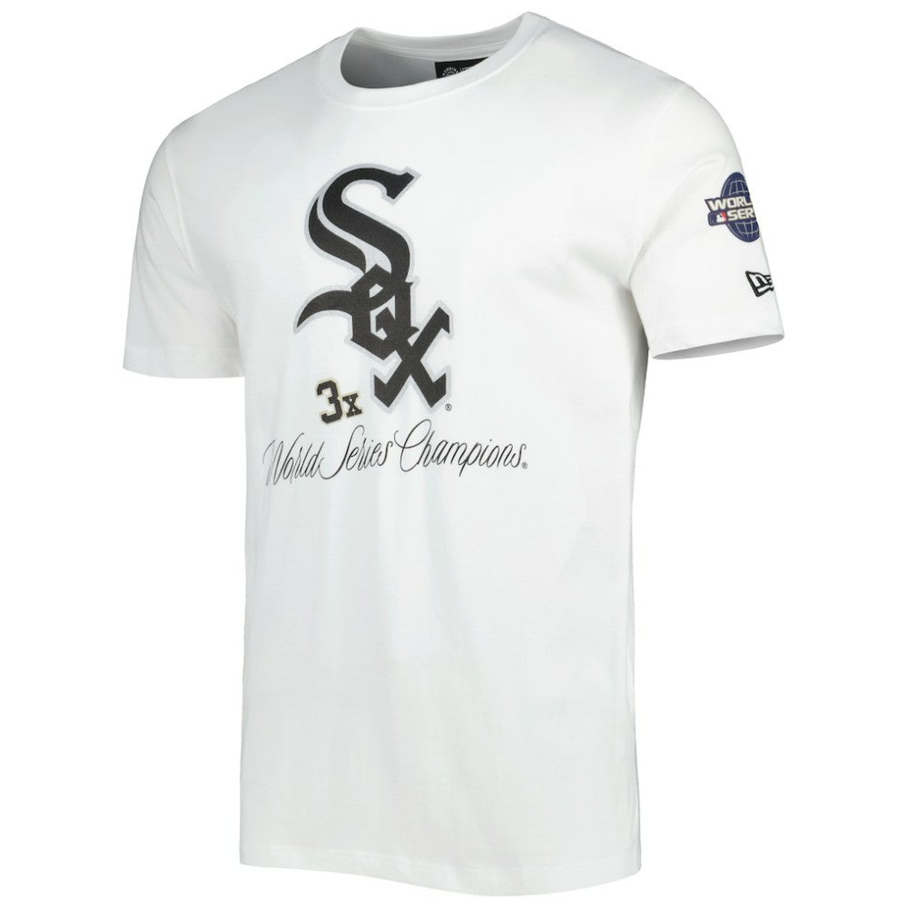 Chicago White Sox New Era Historical Championship T-Shirt - White T-shirts