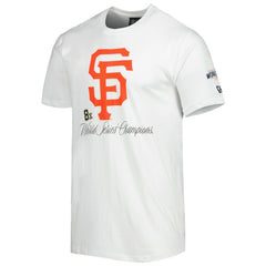 San Francisco Giants New Era Historical Championship T-Shirt - White T-shirts