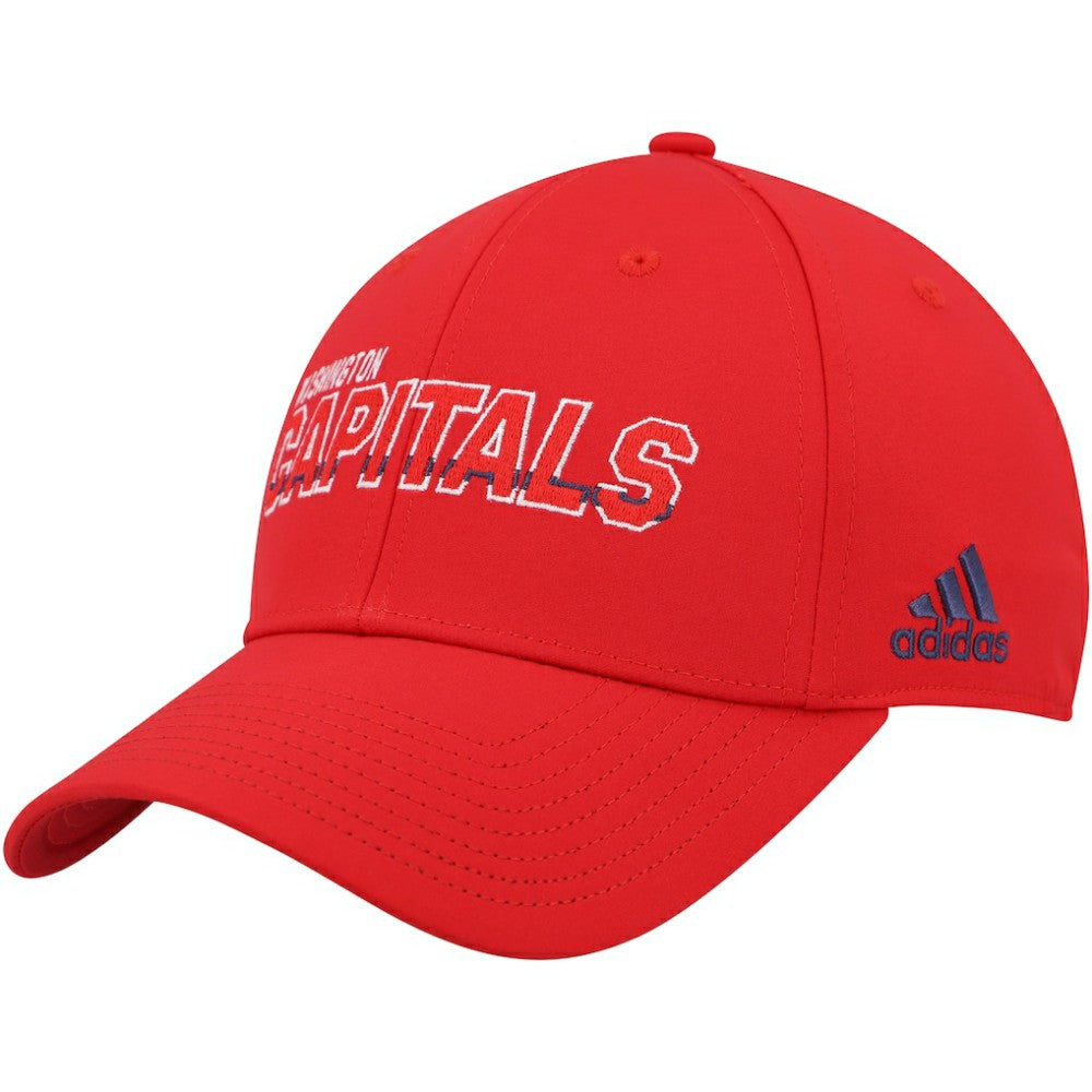 NHL Washington Capitals adidas Team Bar Flex Hat - Red