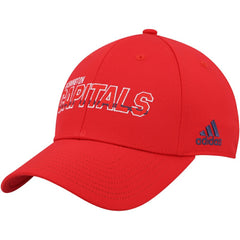 NHL Washington Capitals adidas Team Bar Flex Hat - Red
