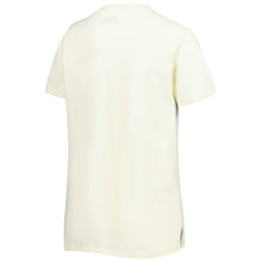Arizona Cardinals New Era Women's Chrome Sideline T-Shirt Cream