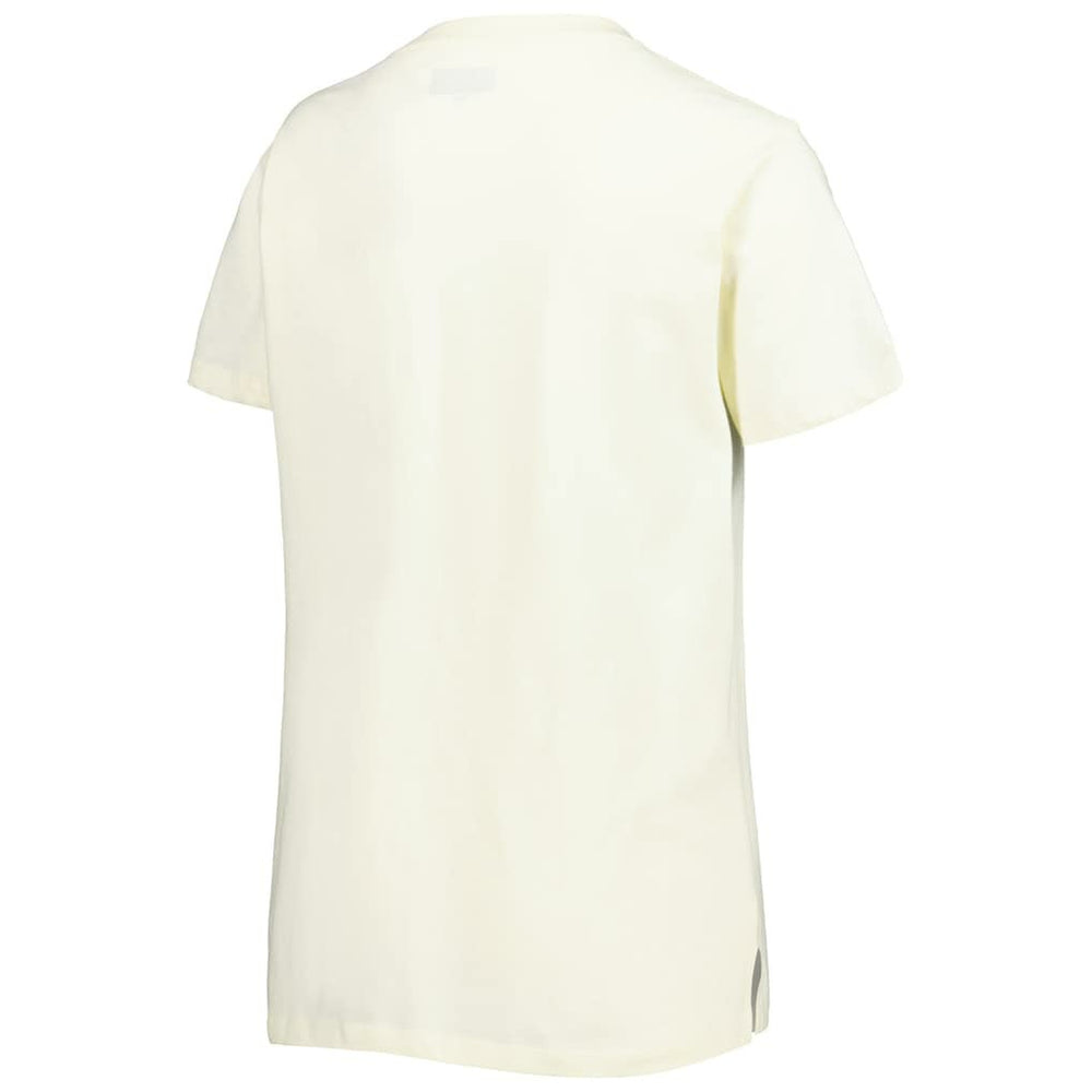 Los Angeles Rams New Era Women's Chrome Sideline T-Shirt Cream