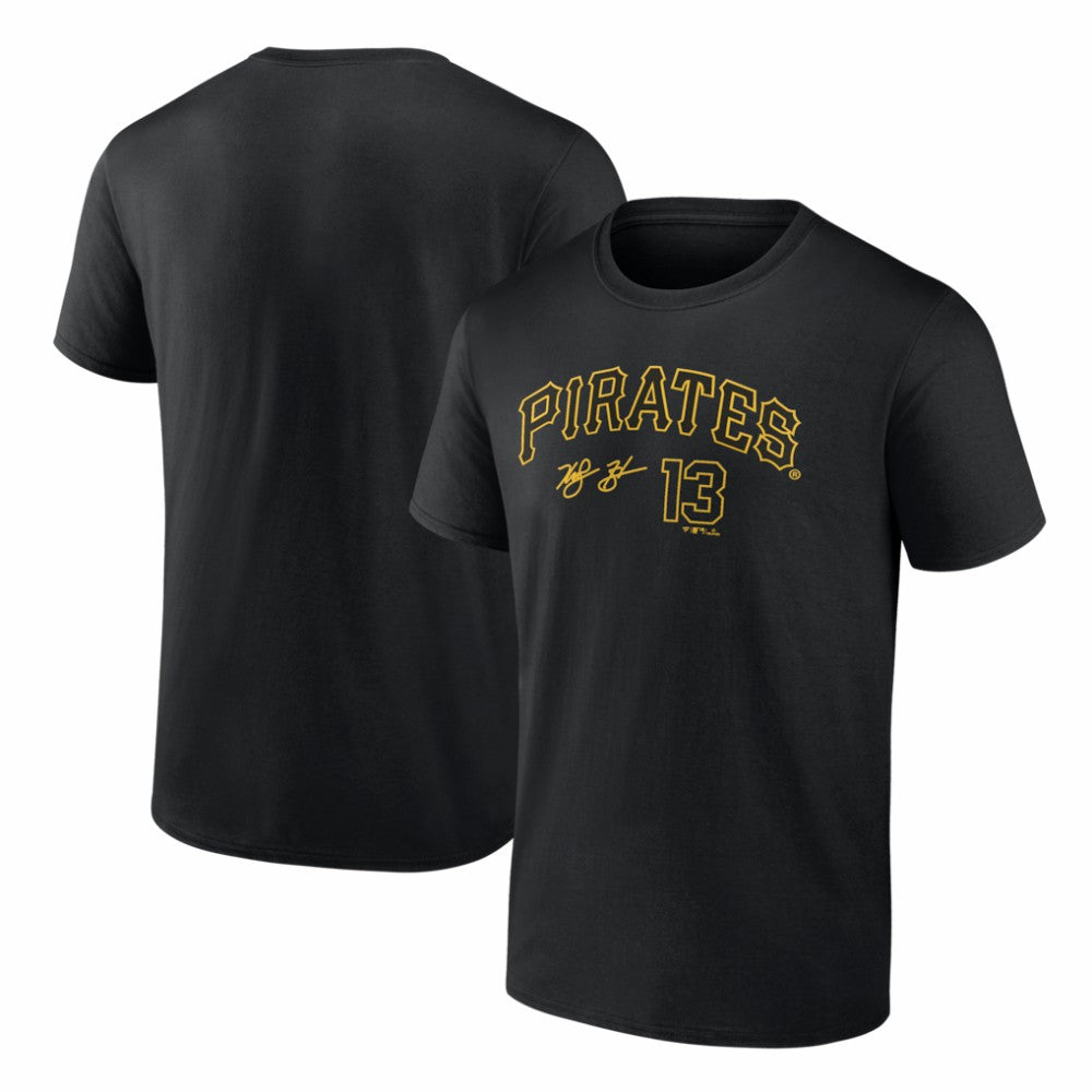 Ke'Bryan Hayes Pittsburgh Pirates Fanatics Player Name & Number T-Shirt - Black T-shirts