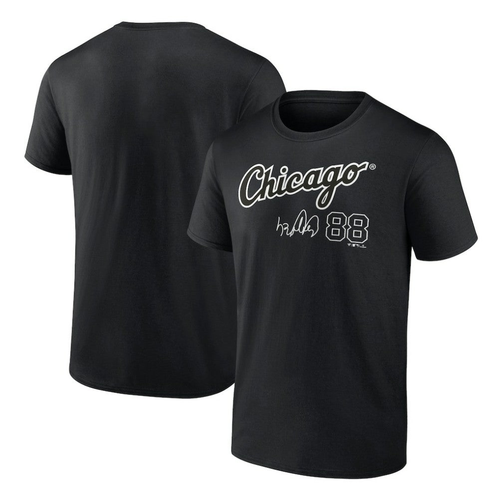 Luis Robert Chicago White Sox Fanatics Player Name & Number T-Shirt - Black T-shirts