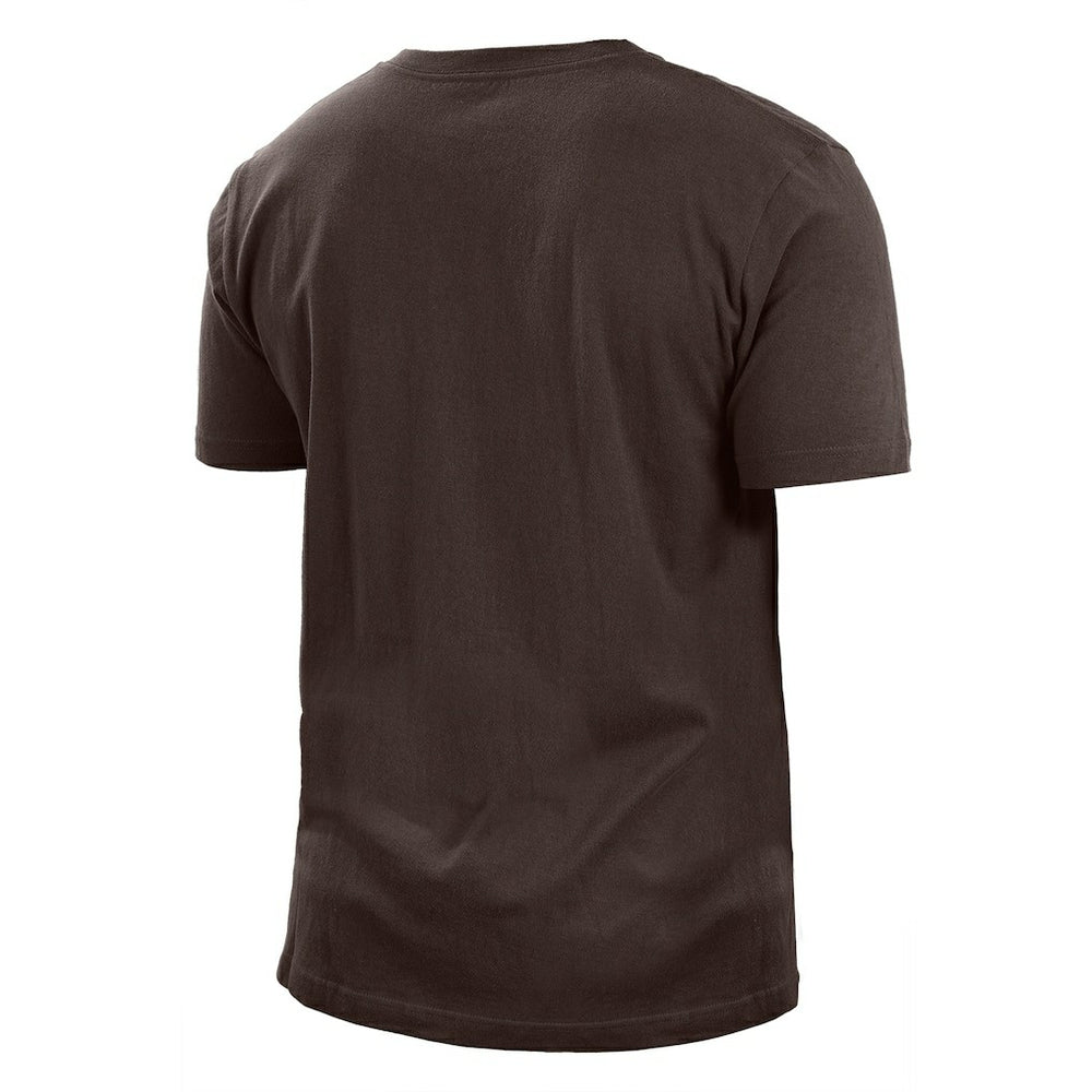 Cleveland Browns New Era 2022 Sideline Ink Dye T-Shirt Brown