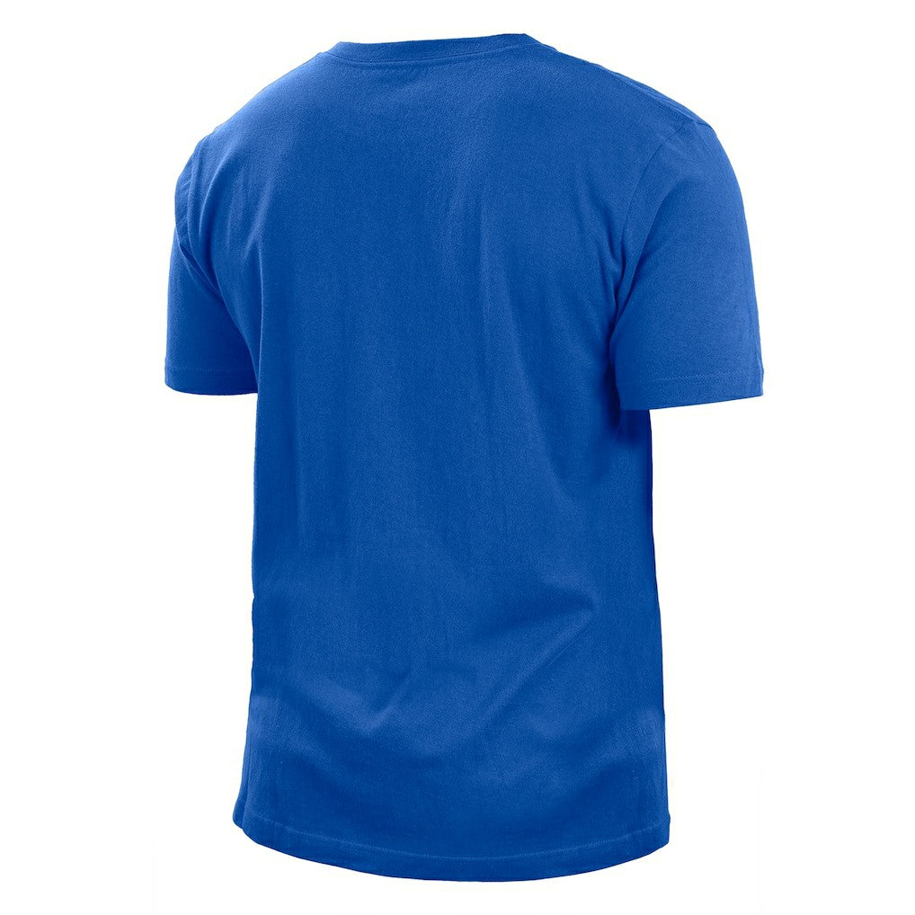 Indianapolis Colts New Era 2022 Sideline Ink Dye T-Shirt Blue