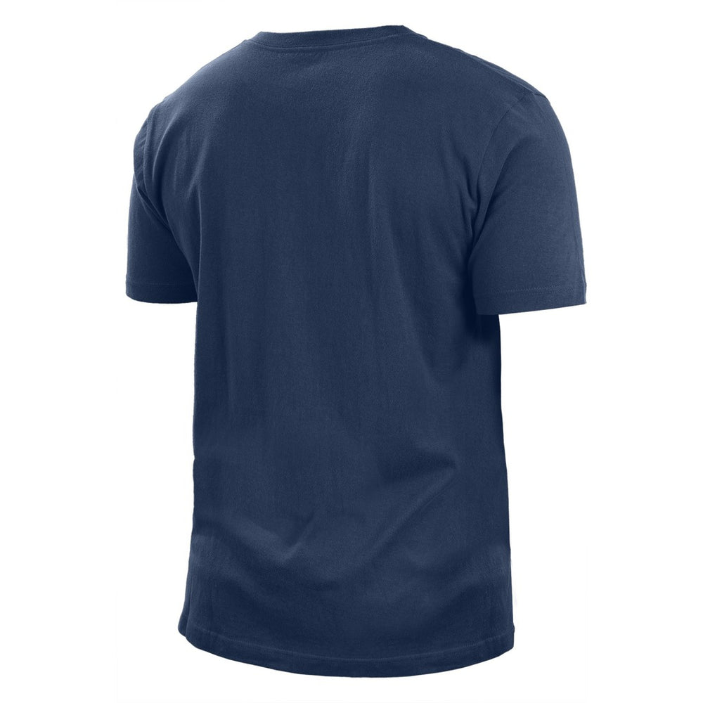 Tennessee Titans New Era 2022 Sideline Ink Dye T-Shirt Navy