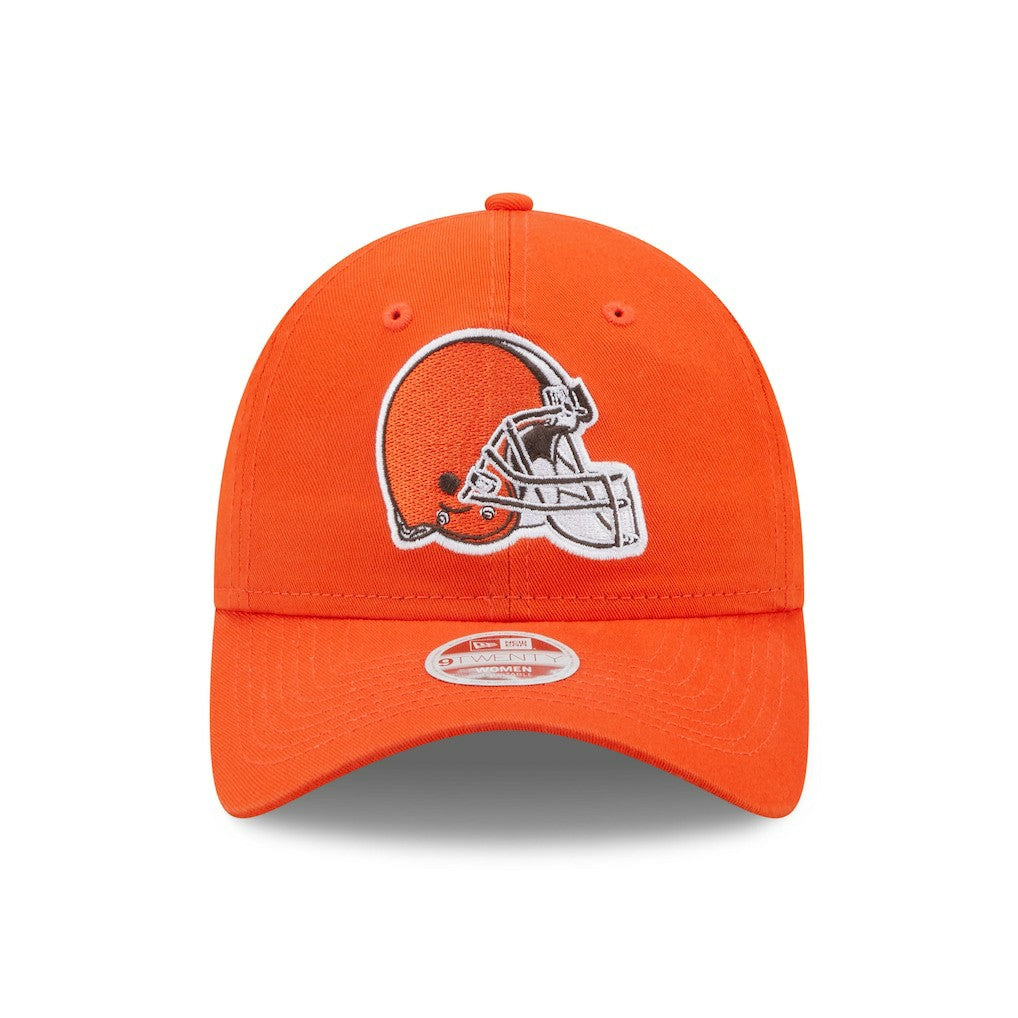 Cleveland Browns New Era Women's Core Classic 2.0 9TWENTY Adjustable Hat Orange