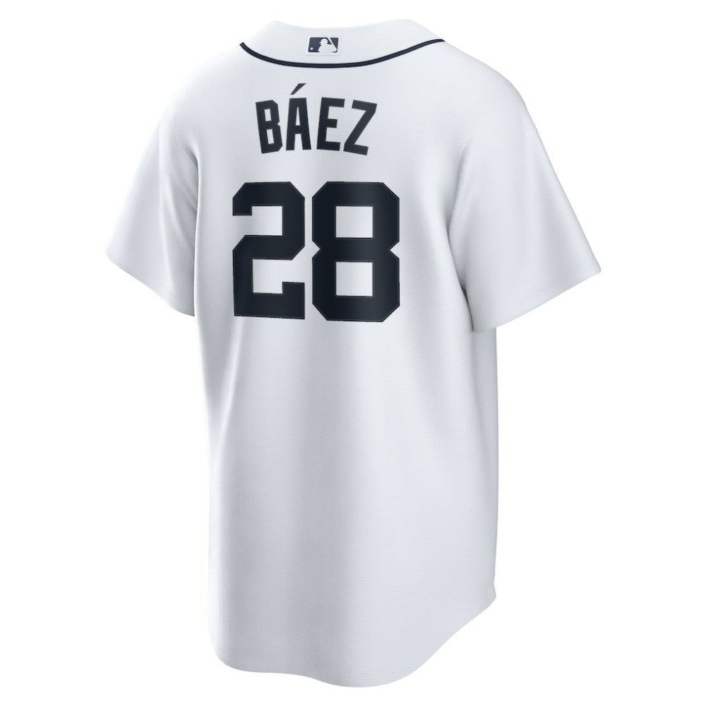 Javier Baez Detroit Tigers Nike Home Replica Player Jersey - White Jerseys