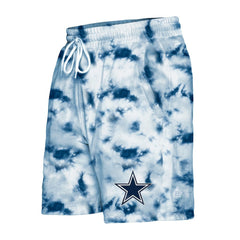 Dallas Cowboys New Era Tie-Dye Shorts Navy