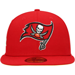 Tampa Bay Buccaneers New Era Super Bowl XXXVII Citrus Pop 59FIFTY Fitted Hat Scarlet