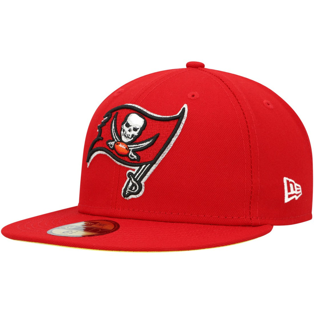 Tampa Bay Buccaneers New Era Super Bowl XXXVII Citrus Pop 59FIFTY Fitted Hat Scarlet