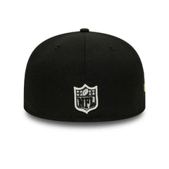 Pittsburgh Steelers New Era Super Bowl XL Citrus Pop 59FIFTY Fitted Hat Black