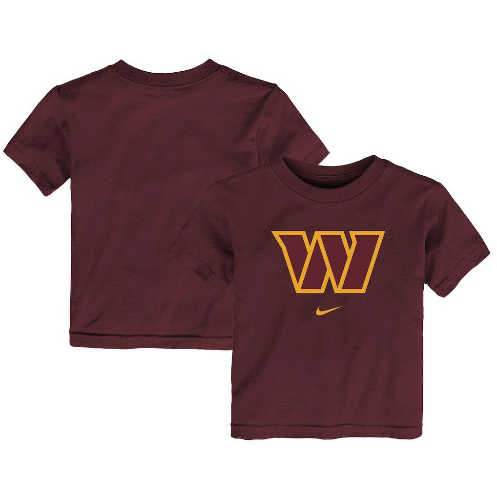 Washington Commanders Preschool Team Logo T-Shirt Burgundy