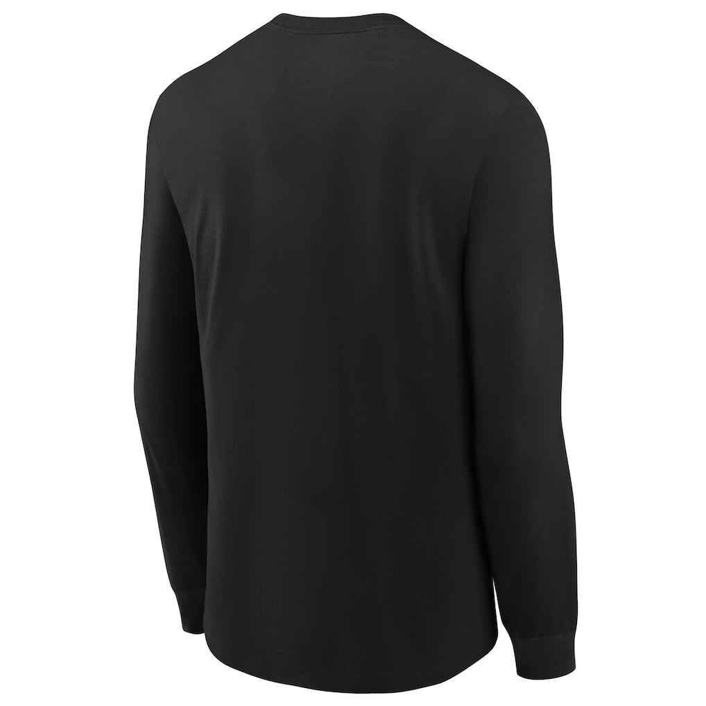 Washington Commanders Youth Team Color Split Long Sleeve T-Shirt Black