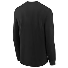Washington Commanders Youth Team Color Split Long Sleeve T-Shirt Black