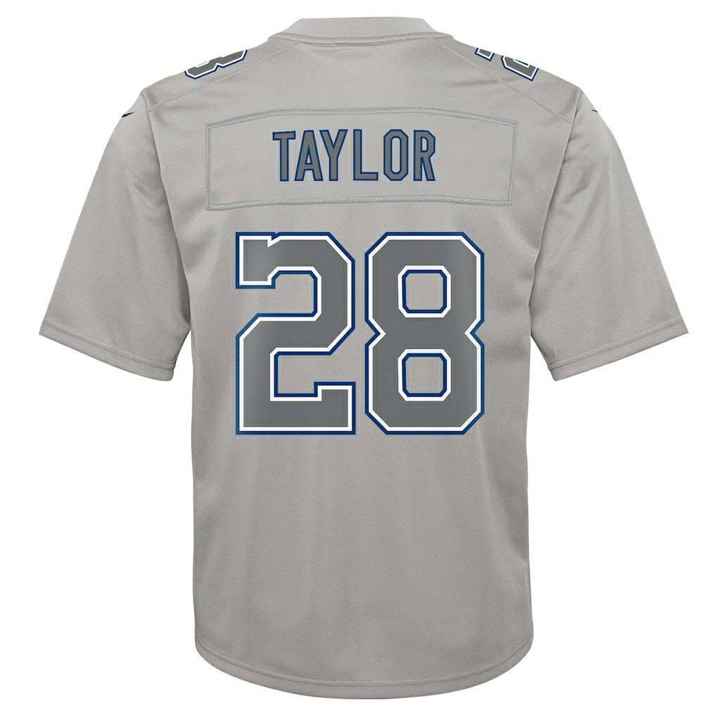 Jonathan Taylor Indianapolis Colts Youth Atmosphere Game Jersey Gray