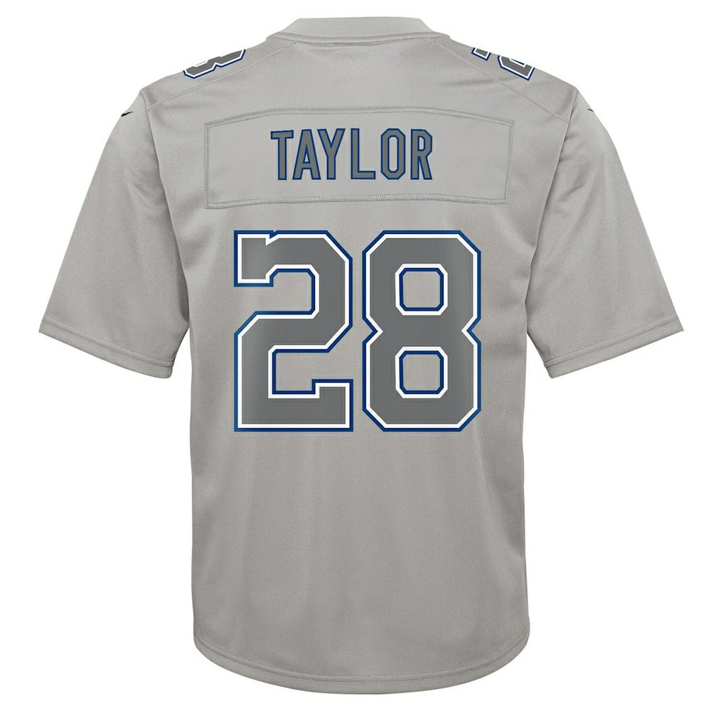 Jonathan Taylor Indianapolis Colts Youth Atmosphere Game Jersey Gray