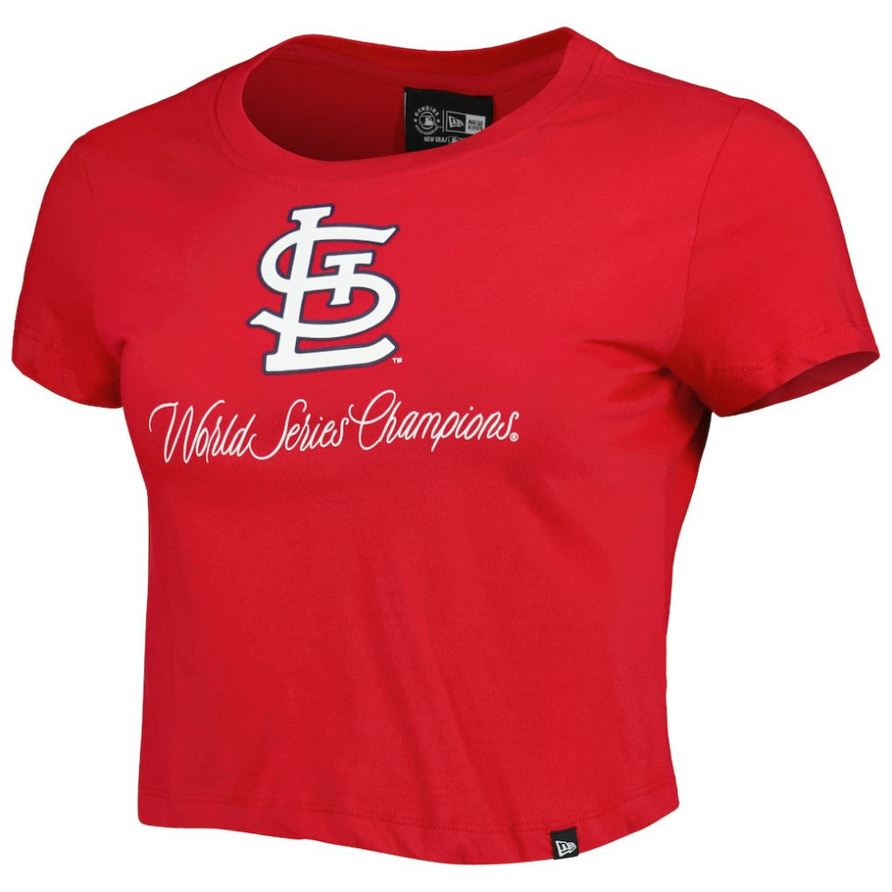 St. Louis Cardinals New Era Women's Historic Champs T-Shirt - Red T-shirts