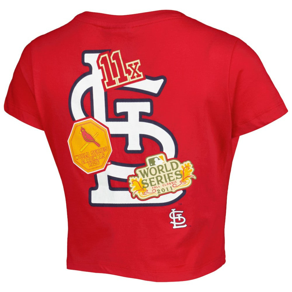 St. Louis Cardinals New Era Women's Historic Champs T-Shirt - Red T-shirts