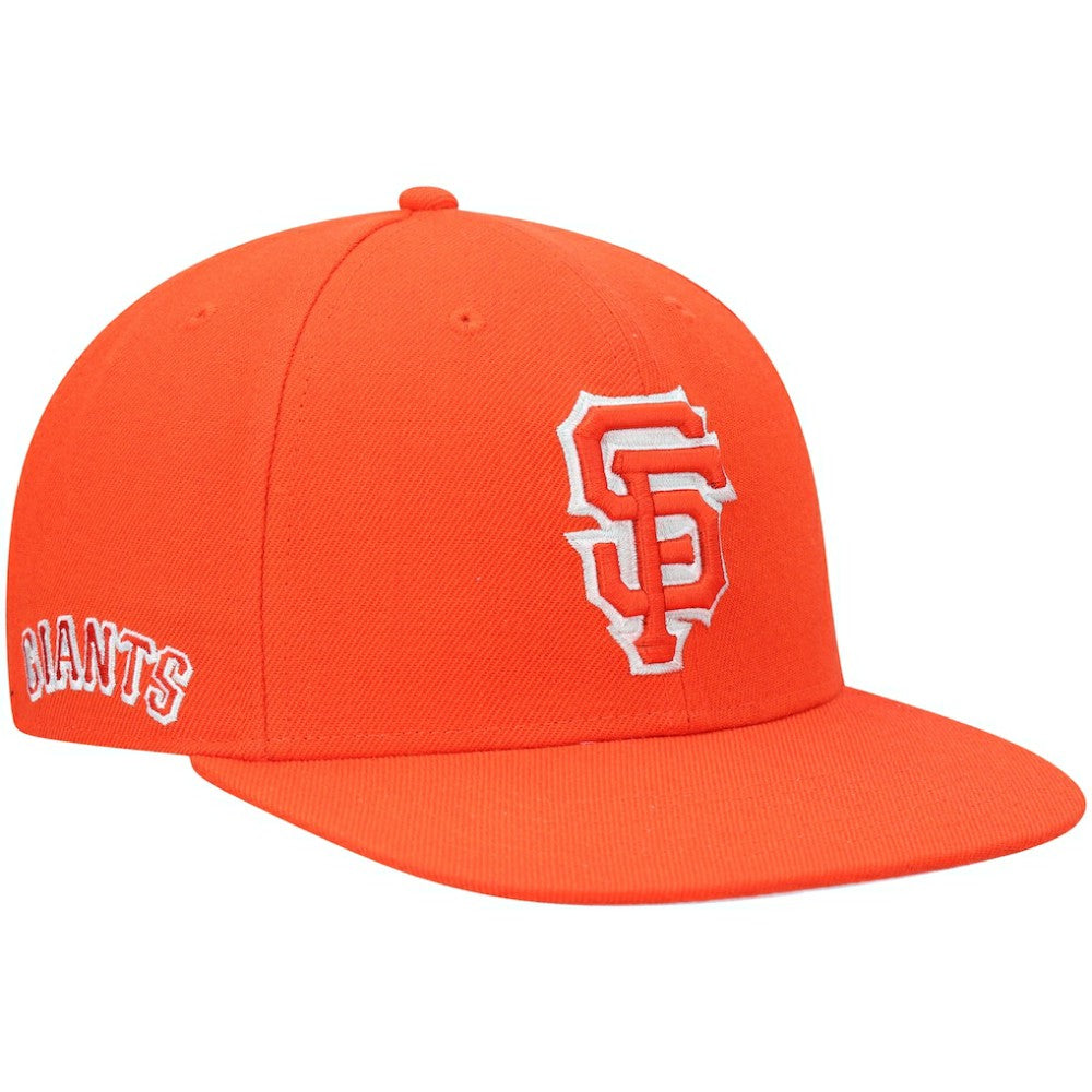 San Francisco Giants '47 2021 City Connect Captain Snapback Hat - Orange Hats