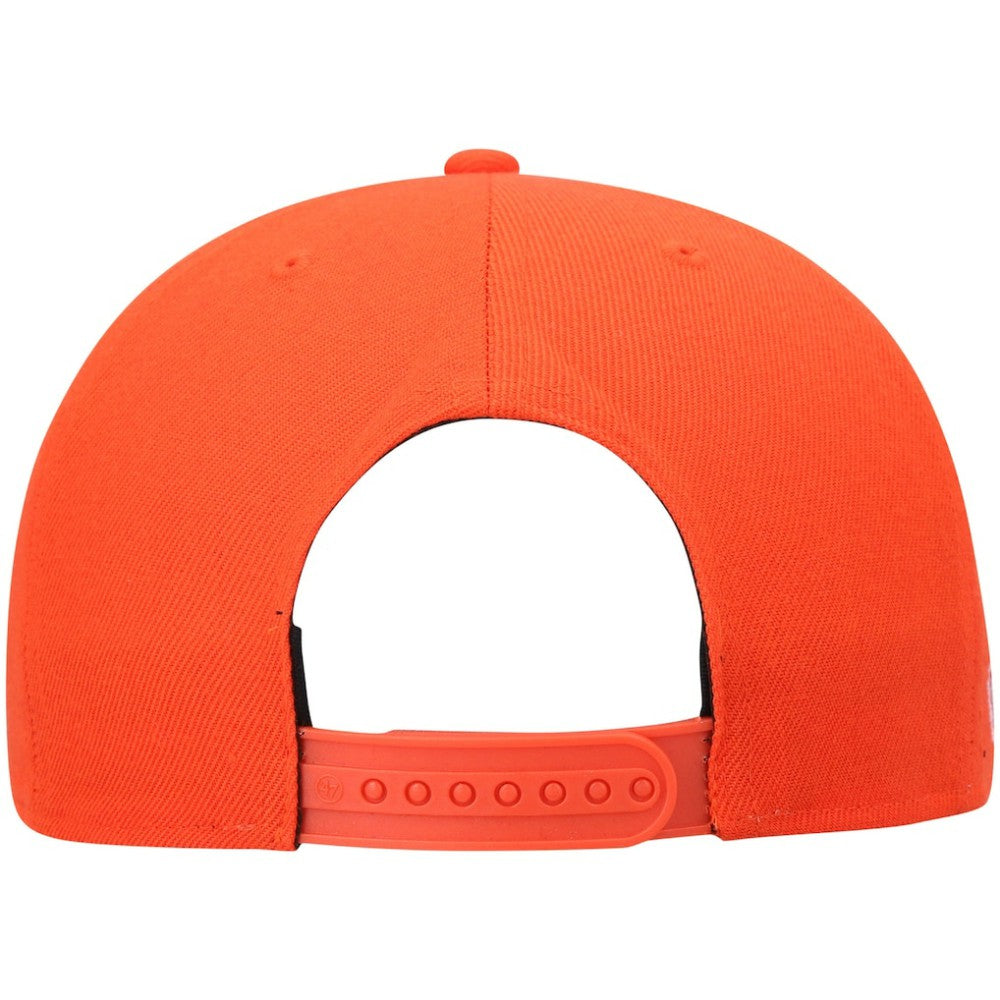 San Francisco Giants '47 2021 City Connect Captain Snapback Hat - Orange Hats