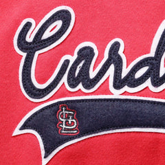 St. Louis Cardinals Soft as a Grape Women's Plus Size Side Split Pullover Hoodie - Red Hoodies