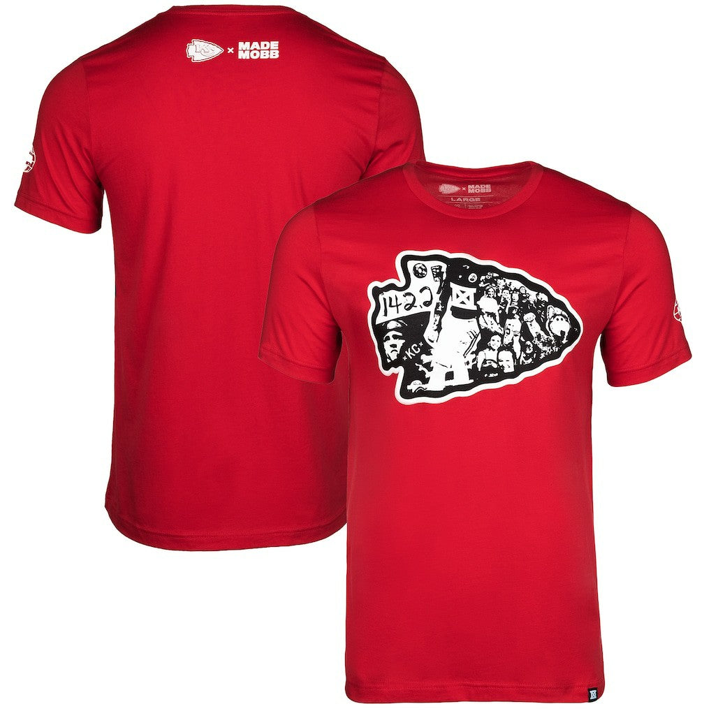 Kansas City Chiefs x MADE MOBB T-Shirt Red