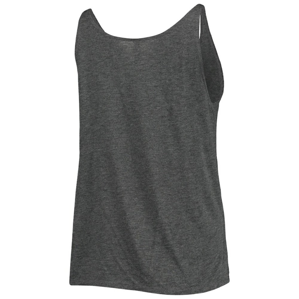 Athletics Soft as a Grape Women's Slouchy Tank Top - Heathered Charcoal Tanks