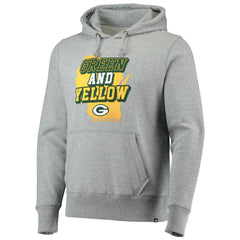 Green Bay Packers '47 Team Headline Pullover Hoodie Heathered Gray