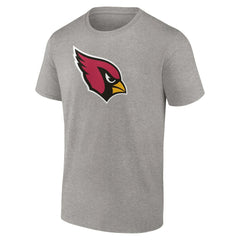 Arizona Cardinals Primary Logo T-Shirt Heather Gray