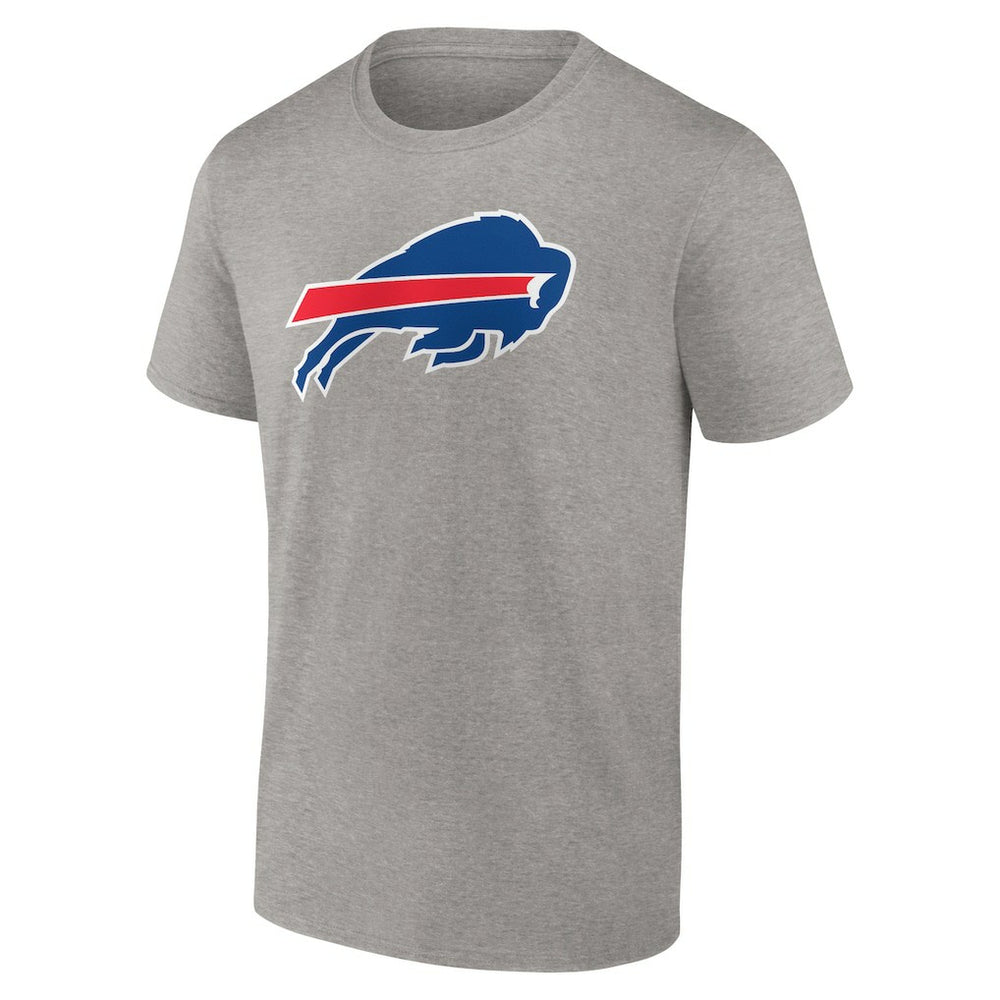 Buffalo Bills Primary Logo T-Shirt Heather Gray