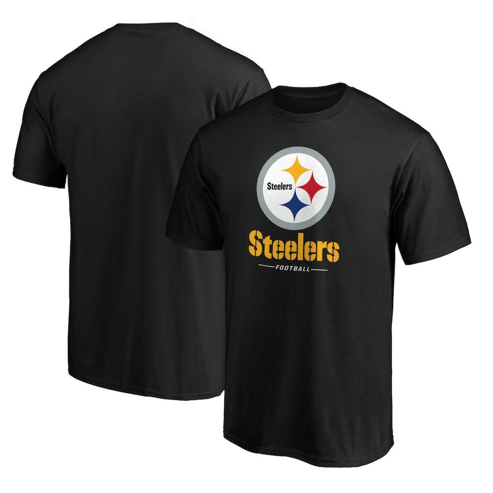 Pittsburgh Steelers Team Lockup T-Shirt Black