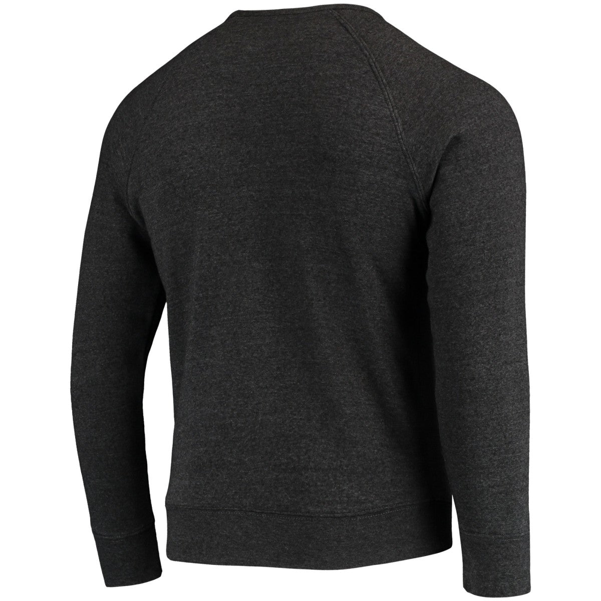 Phoenix Suns Sportiqe Harmon Raglan Tri-Blend Pullover Sweatshirt Heathered Black