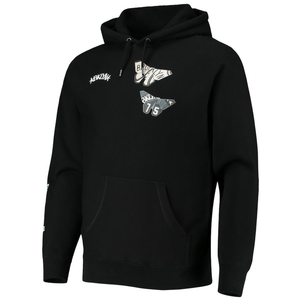 Brooklyn Nets NBA x Sue Tsai Pullover Hoodie Black