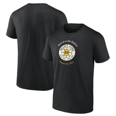 NHL Willie O'Ree Boston Bruins Retirement T-Shirt - Black