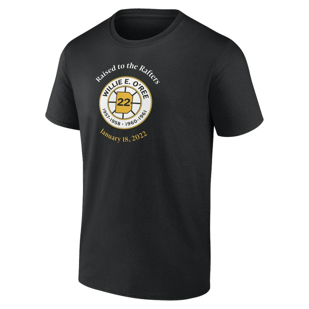 NHL Willie O'Ree Boston Bruins Retirement T-Shirt - Black