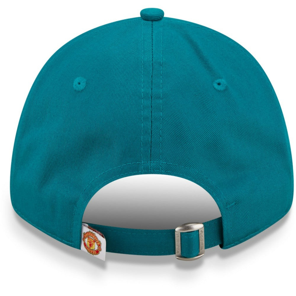 Manchester United New Era Seasonal 9FORTY Adjustable Hat Turquoise