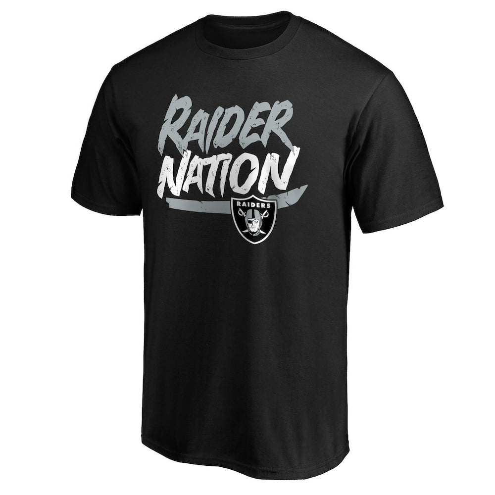 Las Vegas Raiders Hometown Collection Raider Nation T-Shirt Black