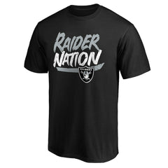 Las Vegas Raiders Hometown Collection Raider Nation T-Shirt Black