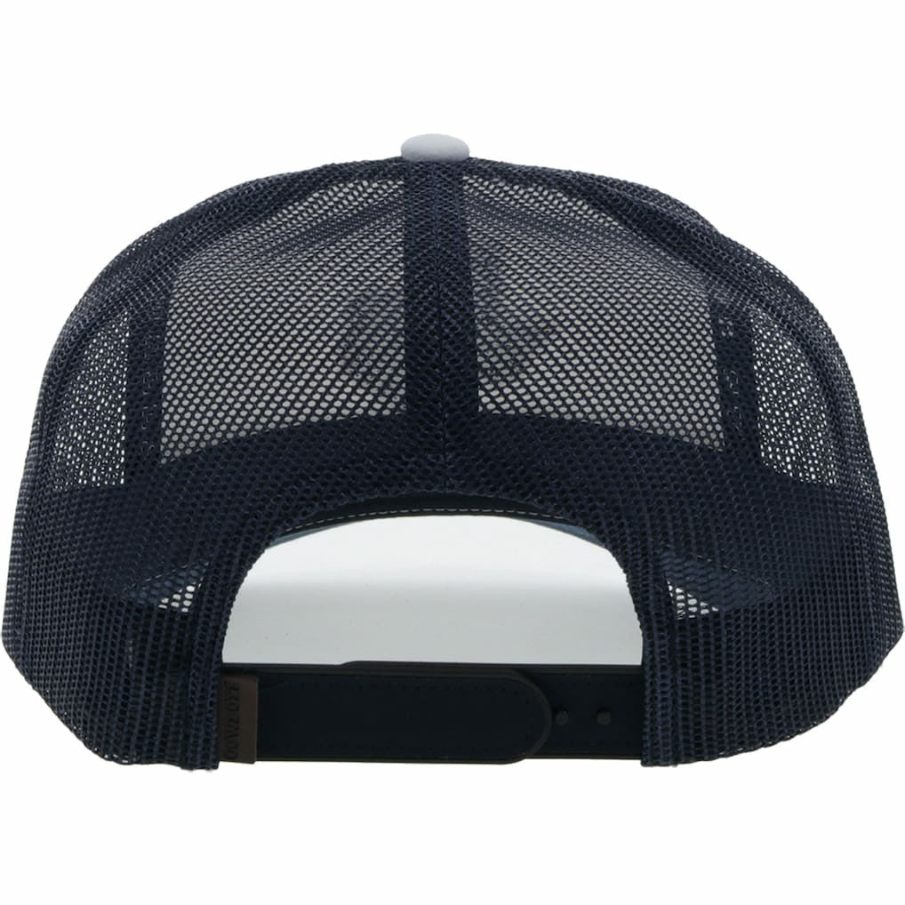 Dallas Cowboys HOOey State Patch Trucker Snapback Hat White/Navy