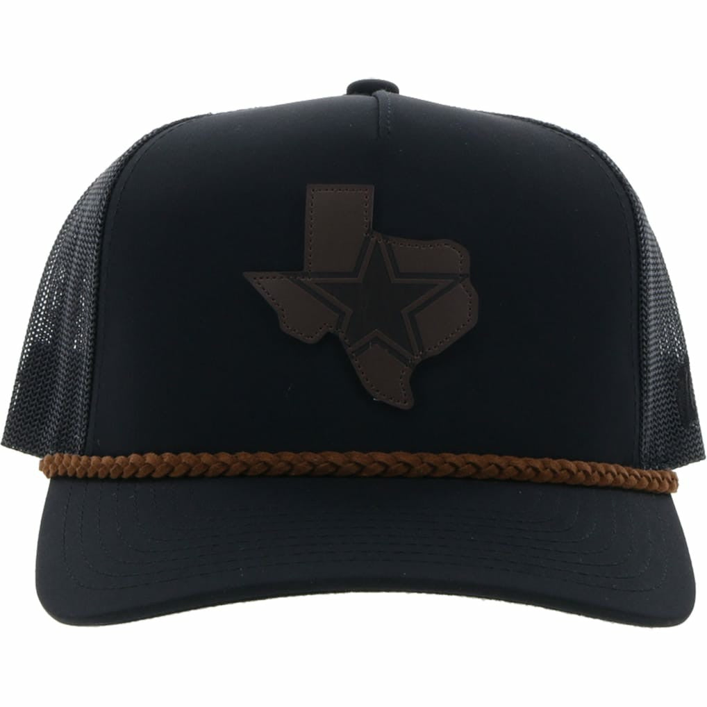 Dallas Cowboys HOOey State Patch Trucker Snapback Hat Black