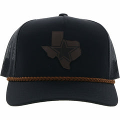 Dallas Cowboys HOOey State Patch Trucker Snapback Hat Black