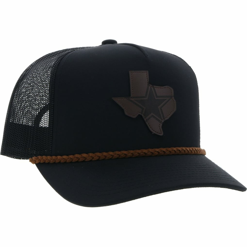 Dallas Cowboys HOOey State Patch Trucker Snapback Hat Black