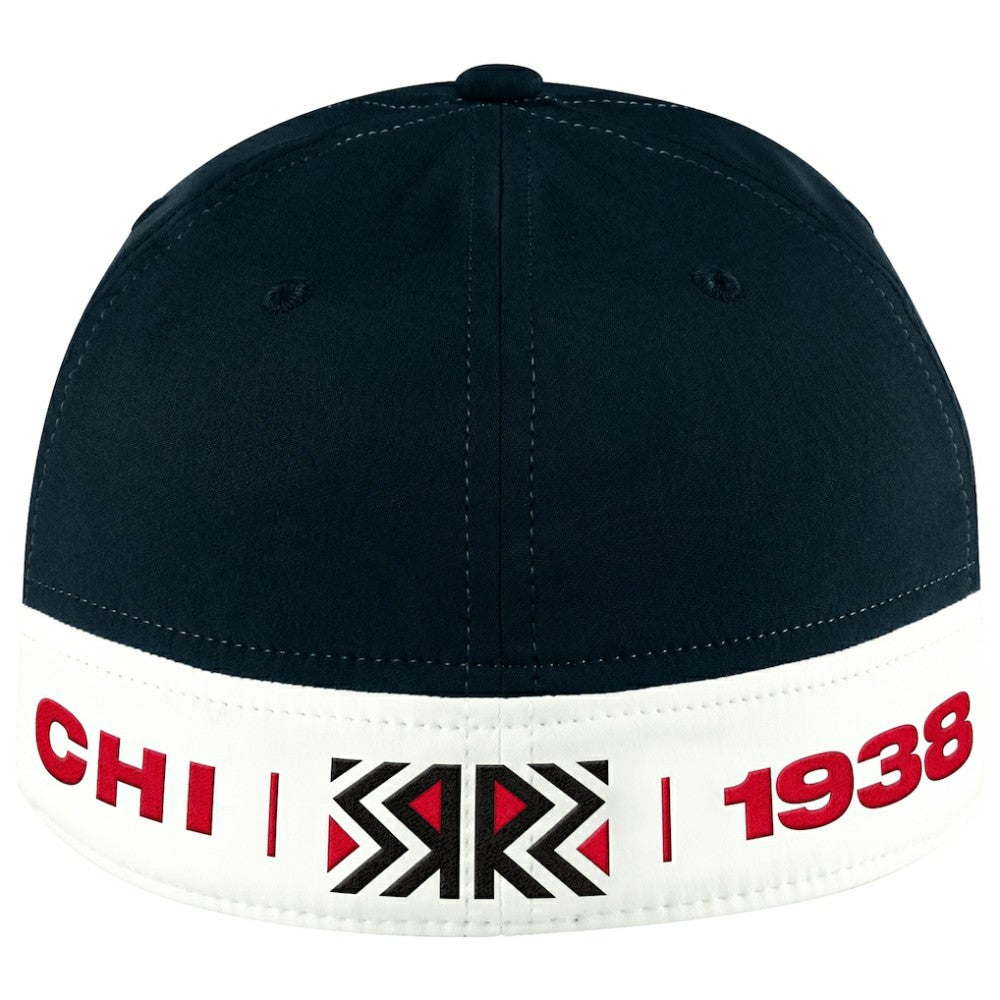NHL Chicago Blackhawks adidas Reverse Retro 2.0 Flex Hat - Black