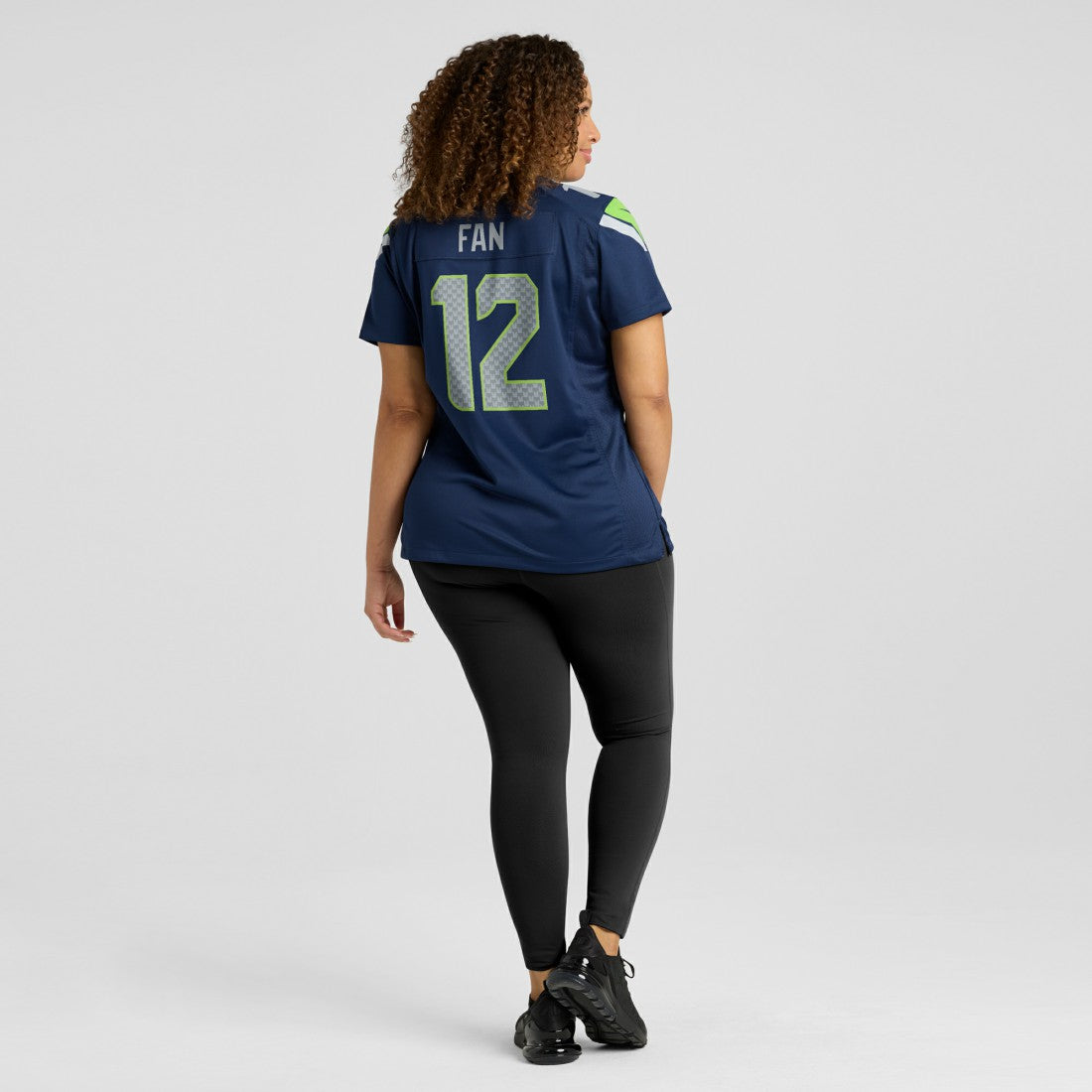 12s Seattle Seahawks Women's Player Jersey Navy
