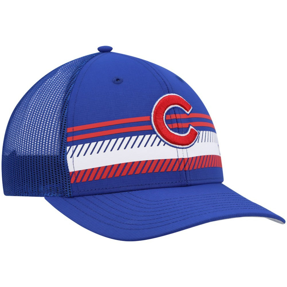 Chicago Cubs '47 Cumberland Trucker Snapback Hat - Royal Hats