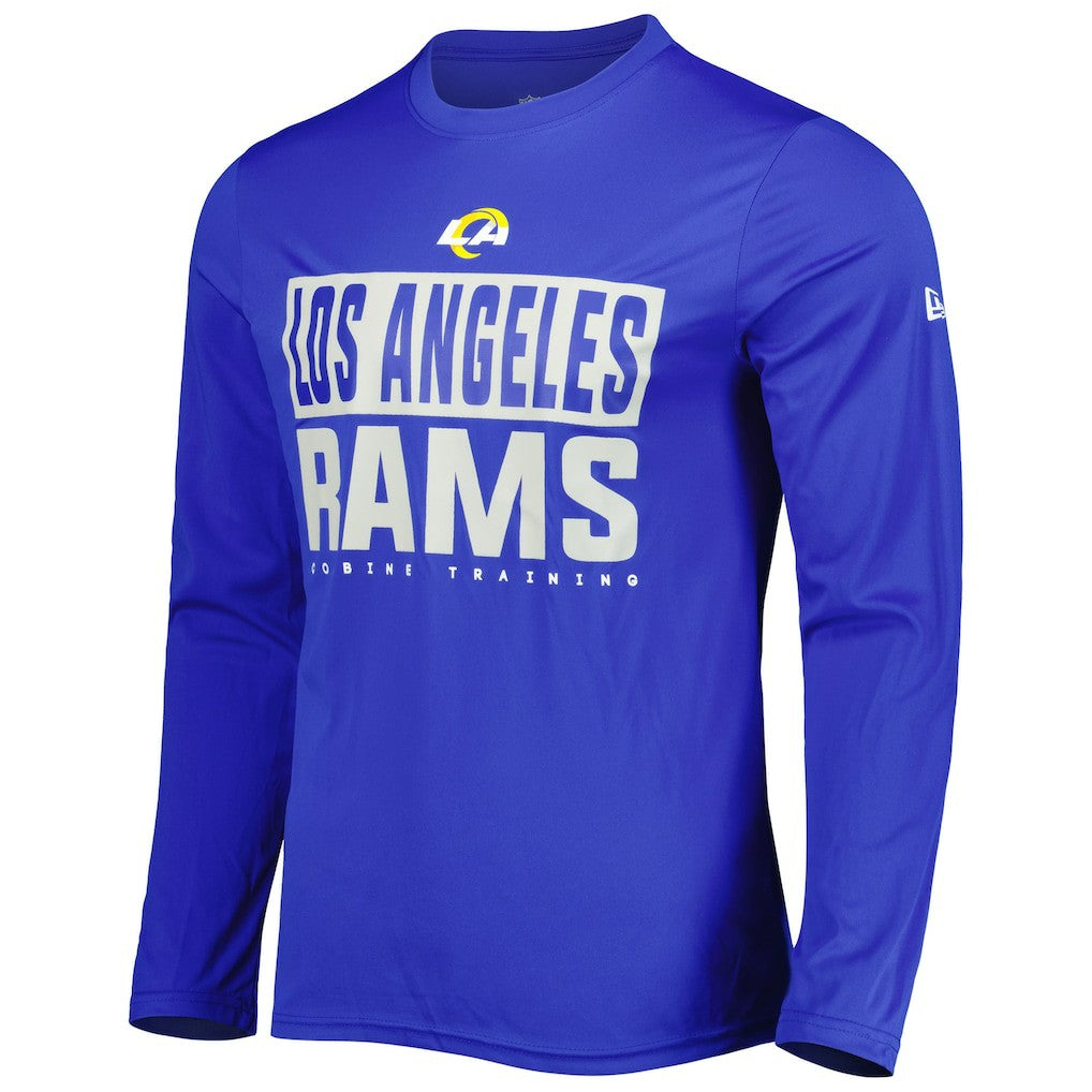 Los Angeles Rams New Era Combine Authentic Offsides Long Sleeve T-Shirt Royal